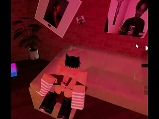 Uncut footage of a catboy enjoying a sizzling BBC encounter on Roblox.